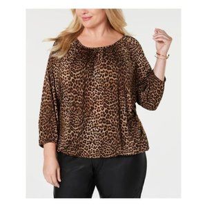 MICHAEL Michael Kors Persian Leopard Top NWT